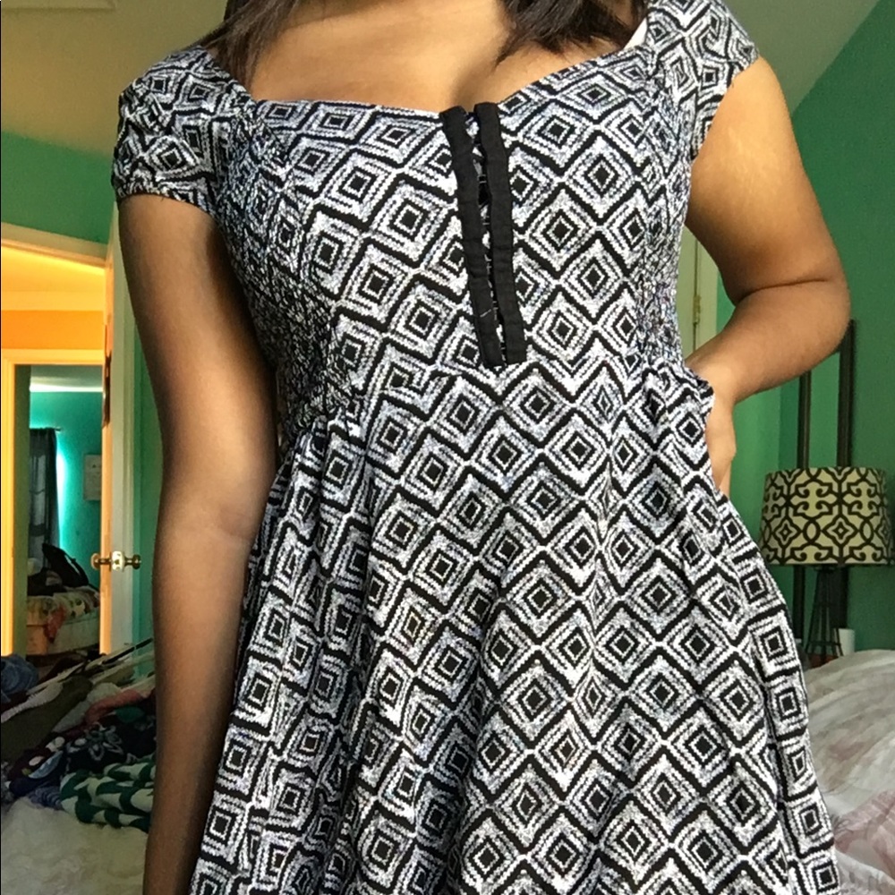 Patterned dress